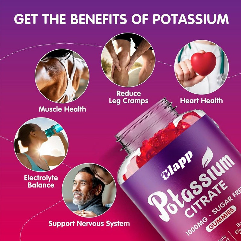 Potassium Citrate 1000mg Gummies Dietary Supplement
